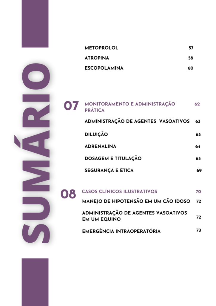 Vasopressores na Medicina Veterinária